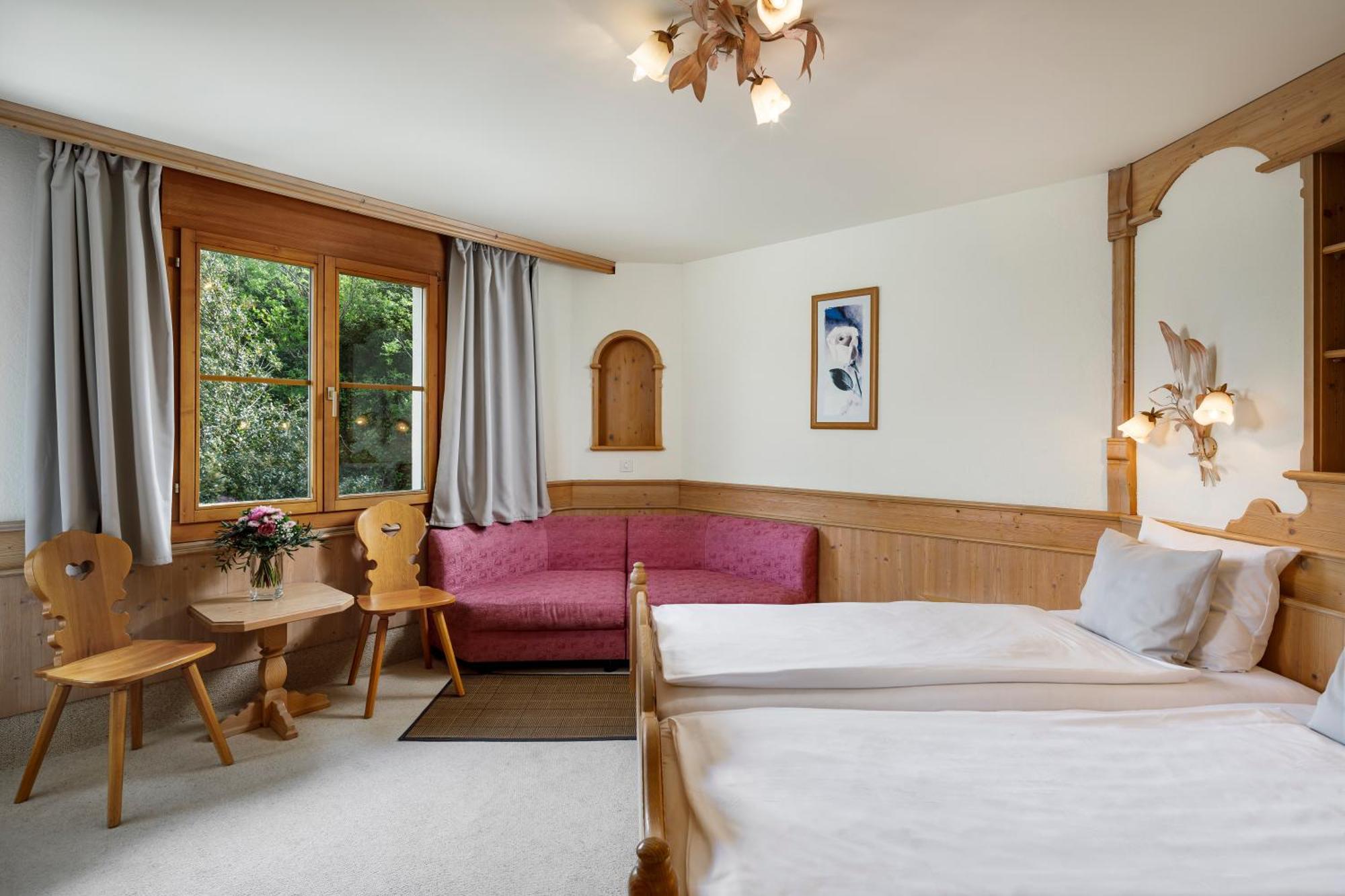 Hotel Und Naturhaus Bellevue Seelisberg Bagian luar foto